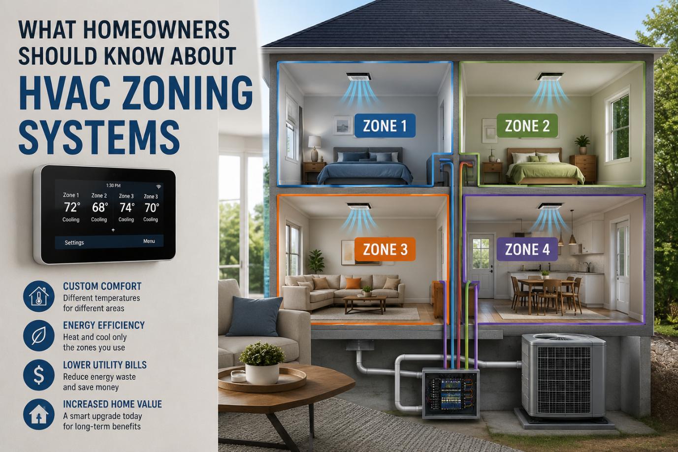 What Homeowners Should Know About HVAC Zoning Systems